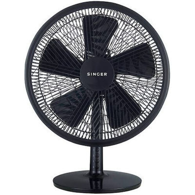 Singer 7110/01BL Επιτραπέζιος Ανεμιστήρας 55W Διαμέτρου 40cm