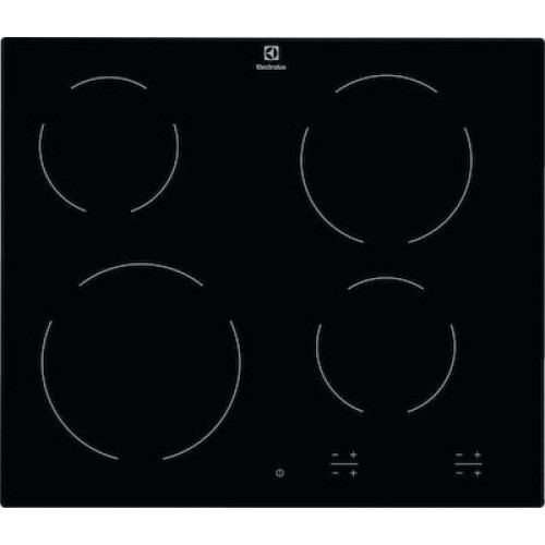 Electrolux EHF6240IOK Κεραμική Εστία Αυτόνομη με Λειτουργία Κλειδώματος 59.2x52.2εκ. 