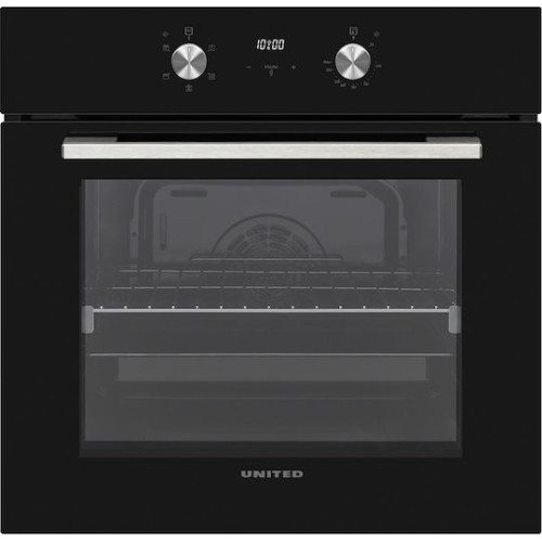 United UBO-60658TP Φούρνος άνω Πάγκου 69lt Π59.5εκ. Μαύρος
