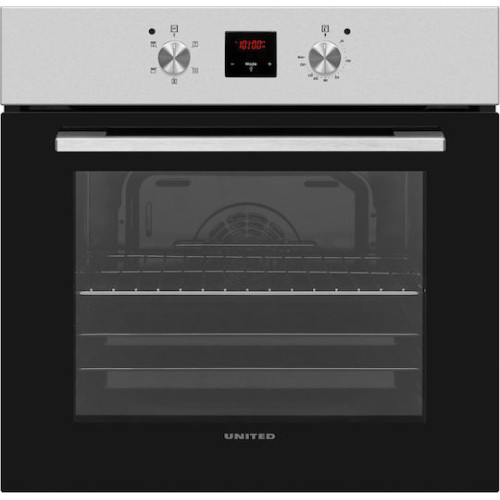 United UBO-60657TP Φούρνος άνω Πάγκου 69lt Π59.5εκ. Inox