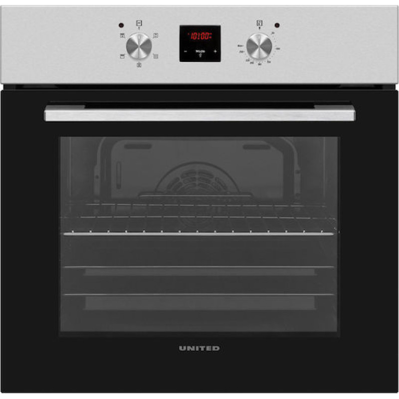 United UBO-60657TP Φούρνος άνω Πάγκου 69lt Π59.5εκ. Inox
