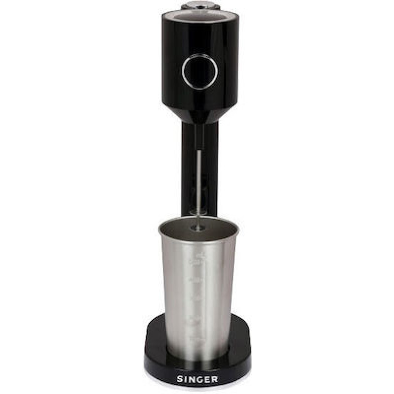 Singer DM-1220PBL Φραπεδιέρα Επιτραπέζια 100W με 2 Ταχύτητες Μαύρη