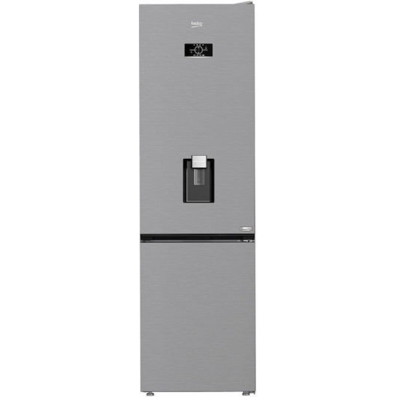 Beko B3RCNA404HDXB1 Ψυγειοκαταψύκτης 355lt NoFrost Υ203.5xΠ59.5xΒ66.3εκ. Inox 