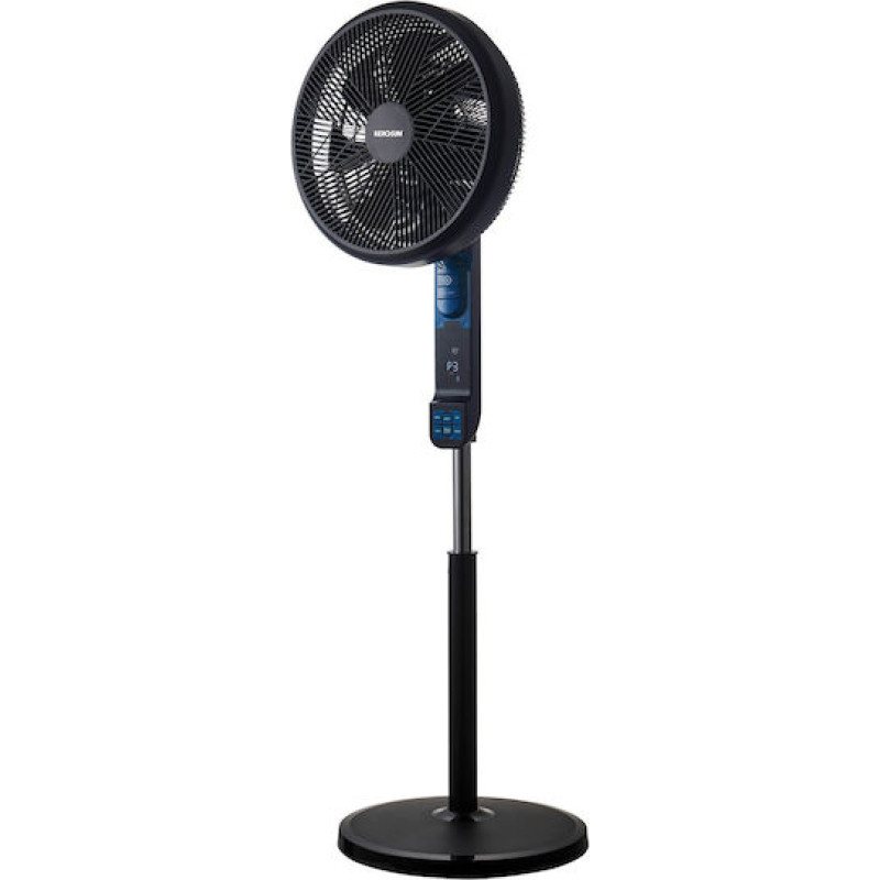 Kerosun KELM-40R Ανεμιστήρας Ορθοστάτης 65W Διαμέτρου 40cm με Λειτουργία Αντικουνουπικής Προστασίας