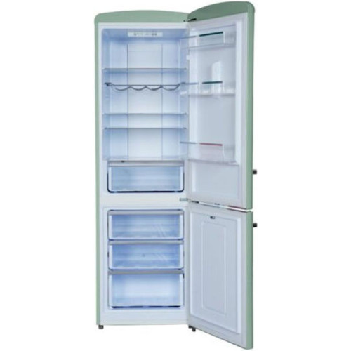 Morris MRS-31332LGMR etro Ψυγειοκαταψύκτης 330lt Total NoFrost Υ190xΠ59.5xΒ69.4εκ. Πράσινος 