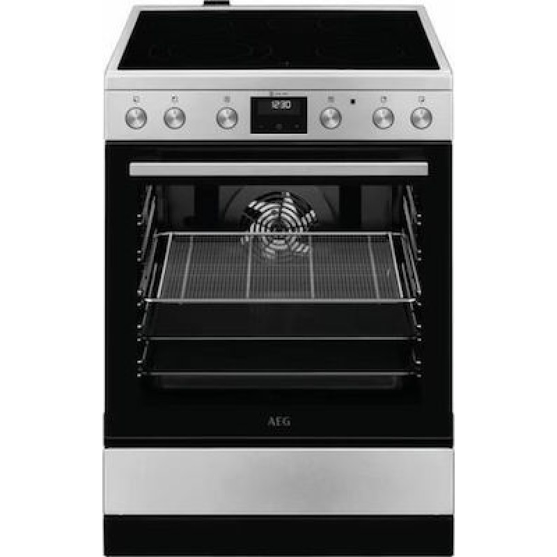 AEG CCB6446CBM 940003143 Κουζίνα 73lt με Κεραμικές Εστίες Π59.6εκ. Inox