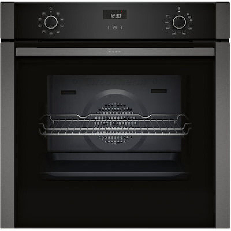 Neff  B1ACE4AG3 Φούρνος άνω Πάγκου 71lt χωρίς Εστίες Π60εκ. Graphite-Grey