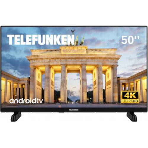 Telefunken Smart Τηλεόραση 50" 4K UHD LED 50UA9007F/G HDR (2024)
