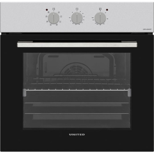 United UBO-68655T Φούρνος άνω Πάγκου 69lt Π59.5εκ. Inox
