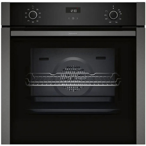 Neff B4ACE4AG3 Slide&Hide Φούρνος άνω Πάγκου 71lt χωρίς Εστίες Π59.5εκ. Μαύρος + 5 Χρόνια Εγγυηση