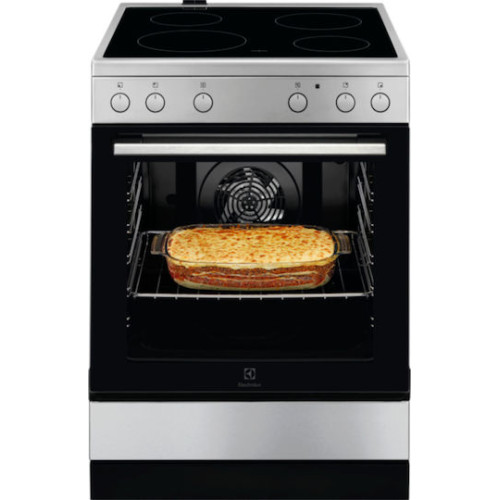 Electrolux LKR62000BX Κουζίνα 73lt με Κεραμικές Εστίες Π60cm Inox