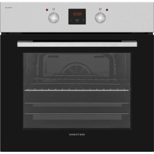 United UBO-68657TP Φούρνος άνω Πάγκου 69lt Π59.5εκ. Inox