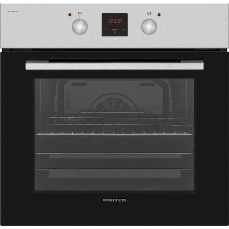 United UBO-68657TP Φούρνος άνω Πάγκου 69lt Π59.5εκ. Inox