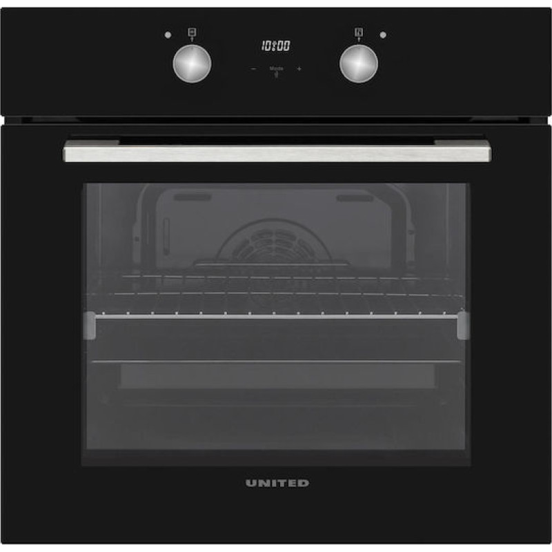 United UBO-68658TB Φούρνος άνω Πάγκου 69lt Π59.5εκ. Μαύρος