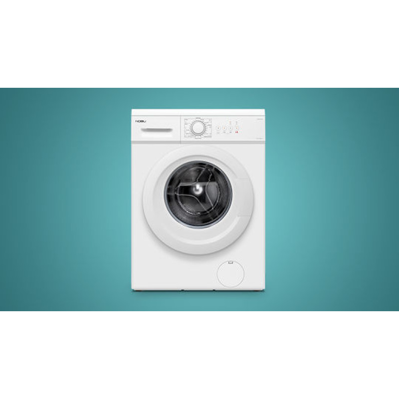 Nobu NBH0610D Πλυντήριο Ρούχων 6kg 1000 Στροφών Λευκό