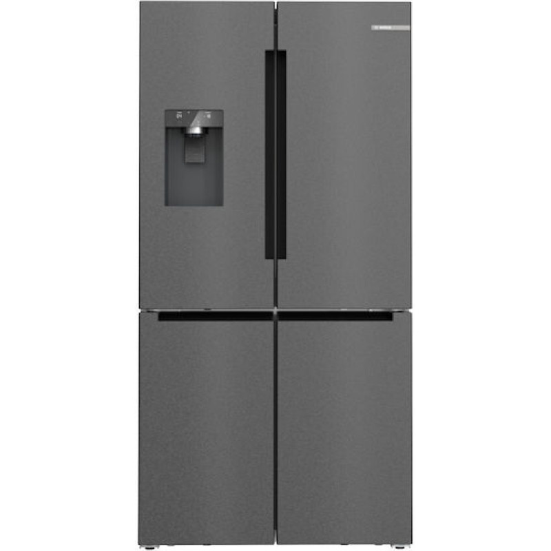 Bosch KFI96AXEA Ψυγείο Ντουλάπα 574lt Total NoFrost Υ183xΠ90.5xΒ73.1εκ. Inox. Με10 χρόνια εγγύησης στον κινητήρα.