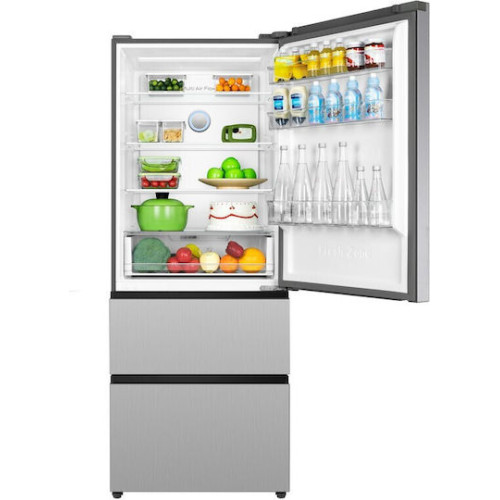 Philco PRFD 490XE Ψυγειοκαταψύκτης 420lt Total NoFrost Υ185xΠ70.3xΒ67.5εκ. Inox