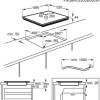 AEG  TN64IA00FB Επαγωγική Εστία Αυτόνομη 60cm (χωρίς πλαίσιο)