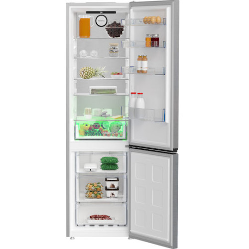 Beko B5RCNA406HXB2 Ψυγειοκαταψύκτης 355lt No Frost Υ203.5xΠ59.5xΒ66.3cm Inox