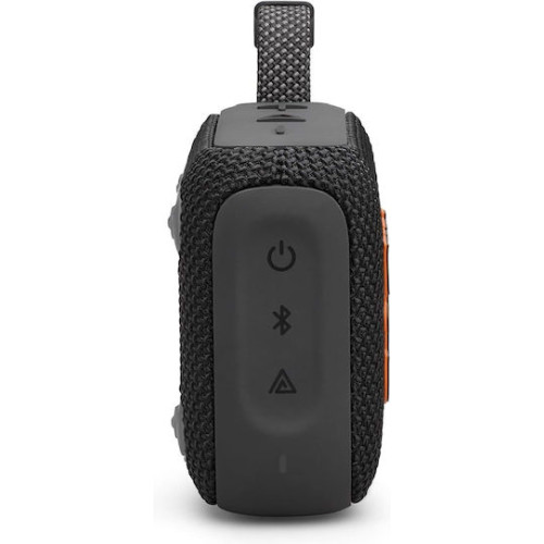 JBL Go 4 Αδιάβροχο Ηχείο Bluetooth 4.2W με Διάρκεια Μπαταρίας έως 7 ώρες Μαύρο (jblg04blk)