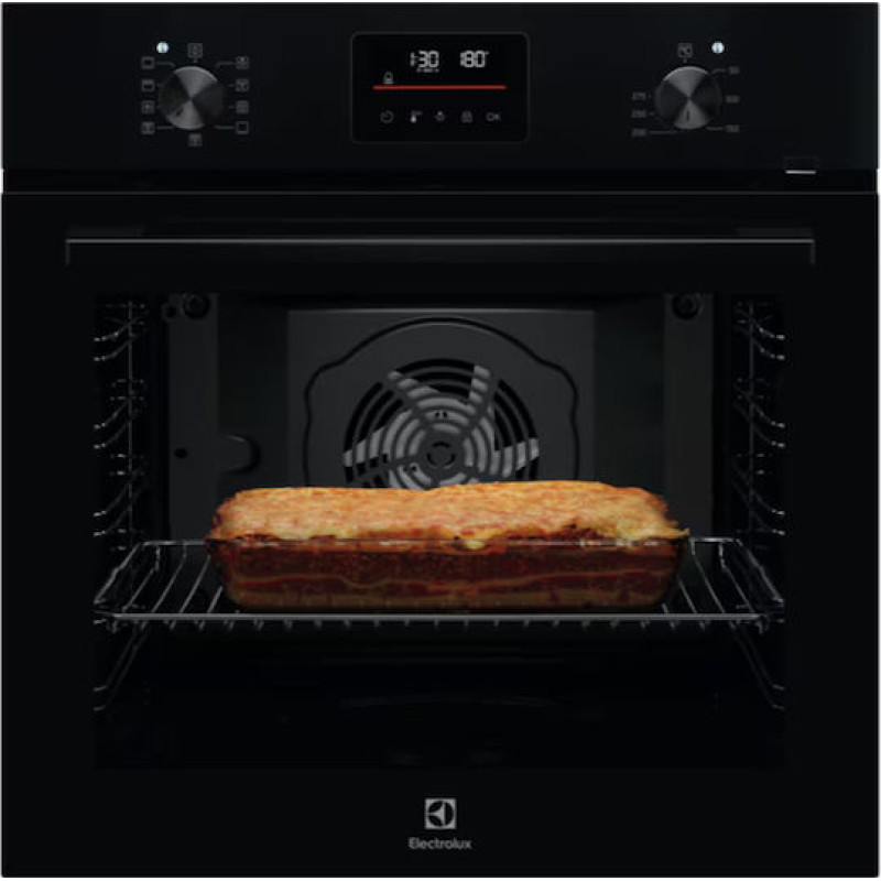 Electrolux LOF3H10K Φούρνος άνω Πάγκου 72lt Π59.4εκ. Μαύρο