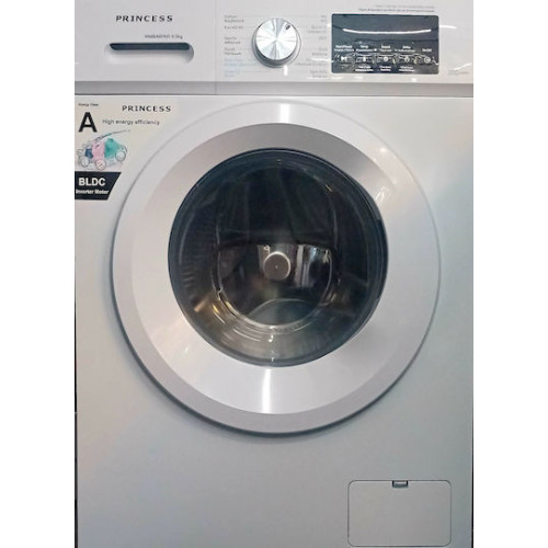 Princess WMBA6PAR Πλυντήριο Ρούχων 6kg 1000 Στροφών Βάθος 44cm