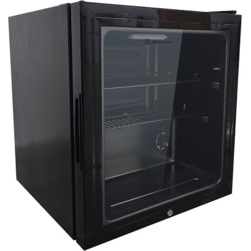 Morris G71042EDD Mini Bar 42lt Υ51xΠ45xΒ45cm  με γυάλινη πόρτα Βιτρίνα.Μαύρο