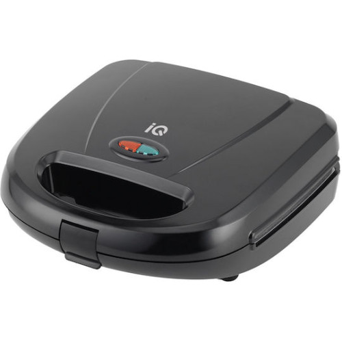 IQ ST-611 Τοστιέρα για 2 Τοστ 750W Μαύρη