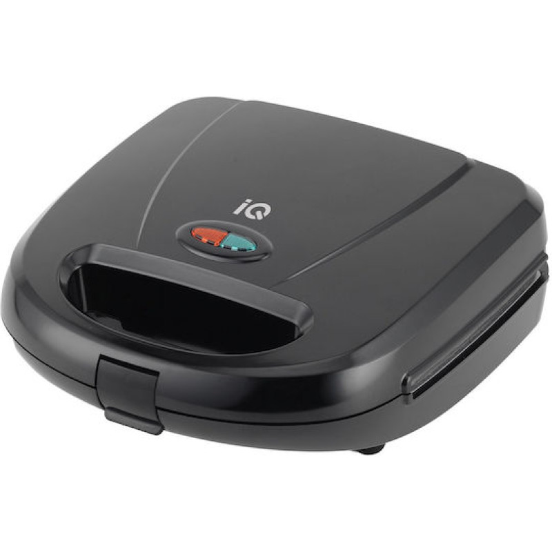 IQ ST-611 Τοστιέρα για 2 Τοστ 750W Μαύρη