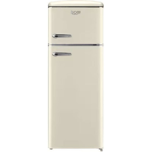 Epoque Retro Ψυγείο Δίπορτο 206lt Υ141.4xΠ55xΒ57εκ. Μπεζ WNT-EPQ10825C