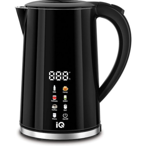 IQ EK-266  Βραστήρας 1.7lt 2200W Μαύρος
