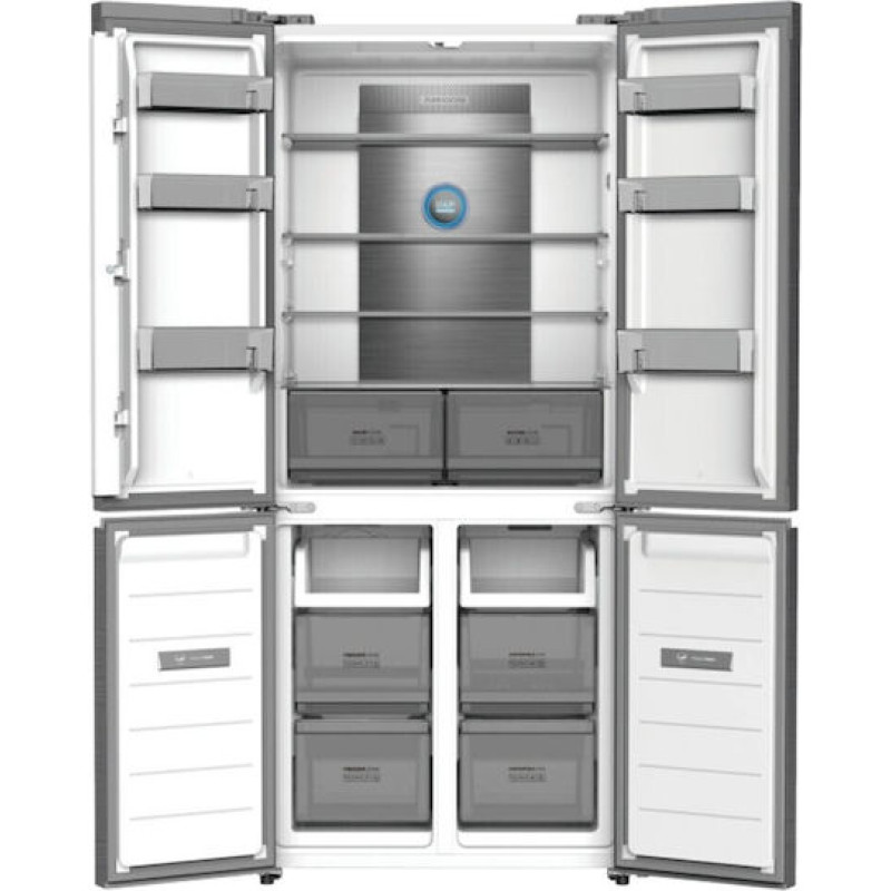 Princess 4DE476PAR Ψυγειοκαταψύκτης 463lt Total NoFrost Υ192xΠ83.5xΒ60εκ. Inox 