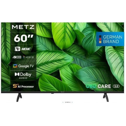 Metz 60MUF7000, 4KUHD Google TV ,DVB-C/T2/S2 ,Google TV, με 5 Χρόνια Εγγύηση