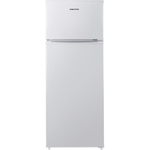 United  UDW-1437E Ψυγείο Δίπορτο 210lt Υ143xΠ55xΒ55εκ. Λευκό