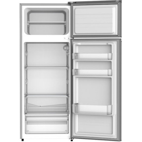 United UDS-1438E Ψυγείο Δίπορτο 210lt Υ143xΠ55xΒ55εκ. Inox 