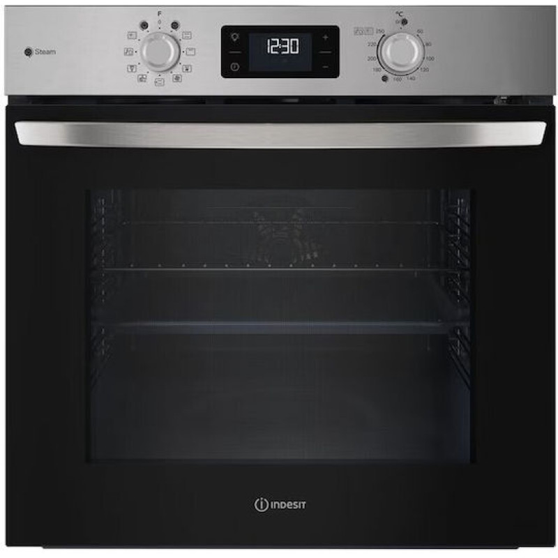 Indesit IO 278PS X Φούρνος άνω Πάγκου 71lt . Inox
