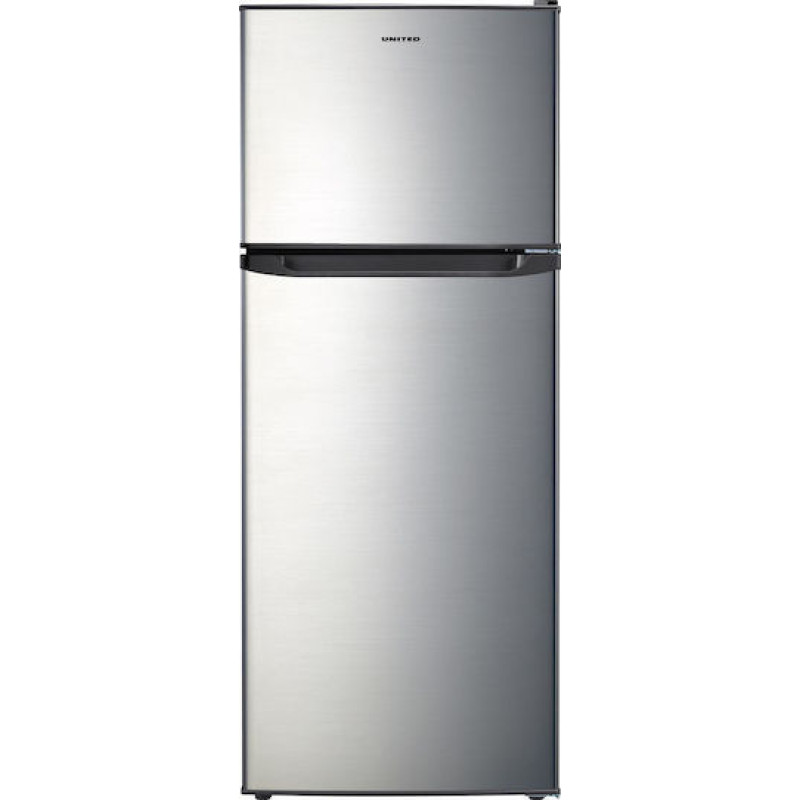 United UDX-2806NF Ψυγείο Δίπορτο 350lt NoFrost Υ151.7xΠ59.9xΒ65.8εκ. Inox 