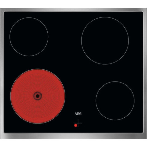 AEG TA64RA00XB 3000 Radiant Hob Κεραμική Εστία με Πλαίσιο μη Αυτόνομη