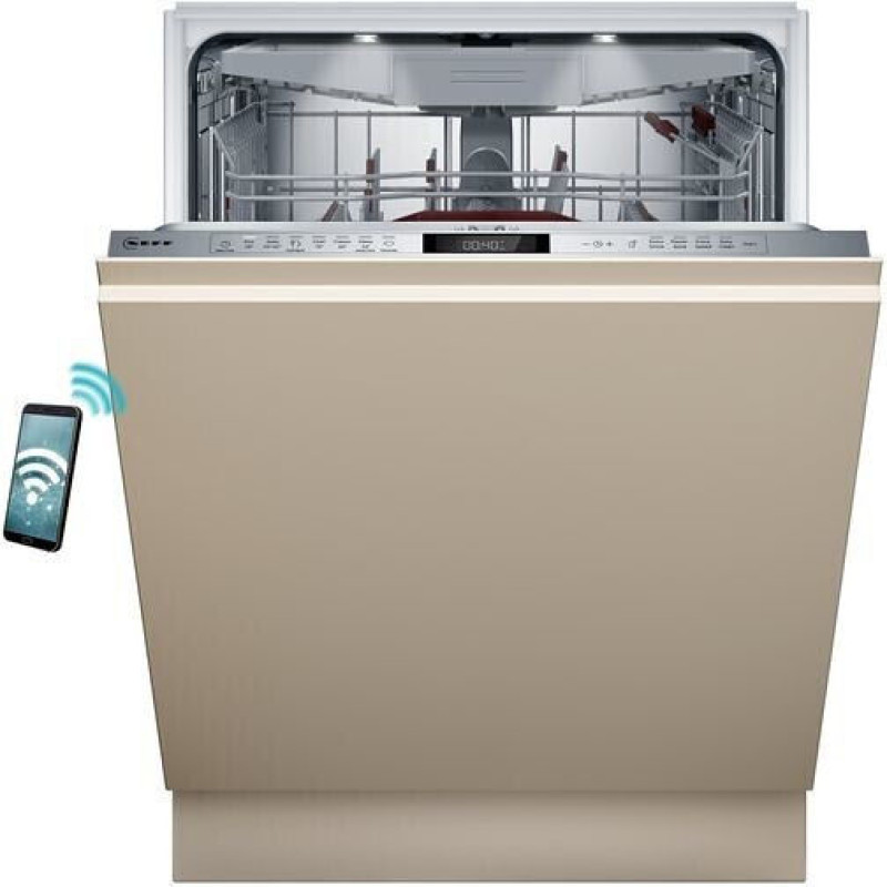 Neff S177ZCX18E Πλήρως Εντοιχιζόμενο Πλυντήριο Πιάτων  14 Σερβίτσια Π60cm με • Zeolith και  Home Connect