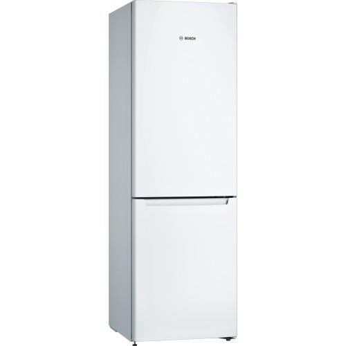 Bosch KGN36NWEA Ψυγειοκαταψύκτης 305lt Total NoFrost Υ186xΠ60xΒ66εκ. Λευκός 
