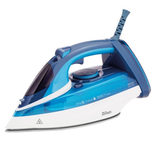 Zilan Σίδερο Ατμού με κεραμική πλάκα 3000W σε γκρι χρώμα ZLN2908