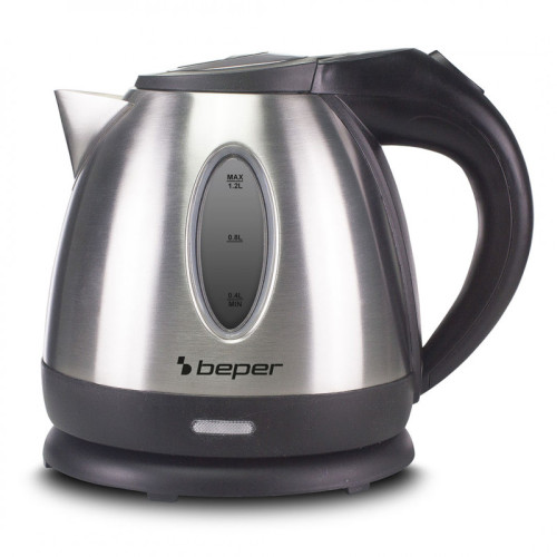 Beper Ανοξείδωτος Βραστήρας νερού 1.2L 1630W P101BOL001