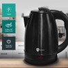 Ανοξείδωτος Βραστήρας Nερού 1.7L 1500W Μαύρο HomeVero HV-BSSK1.7
