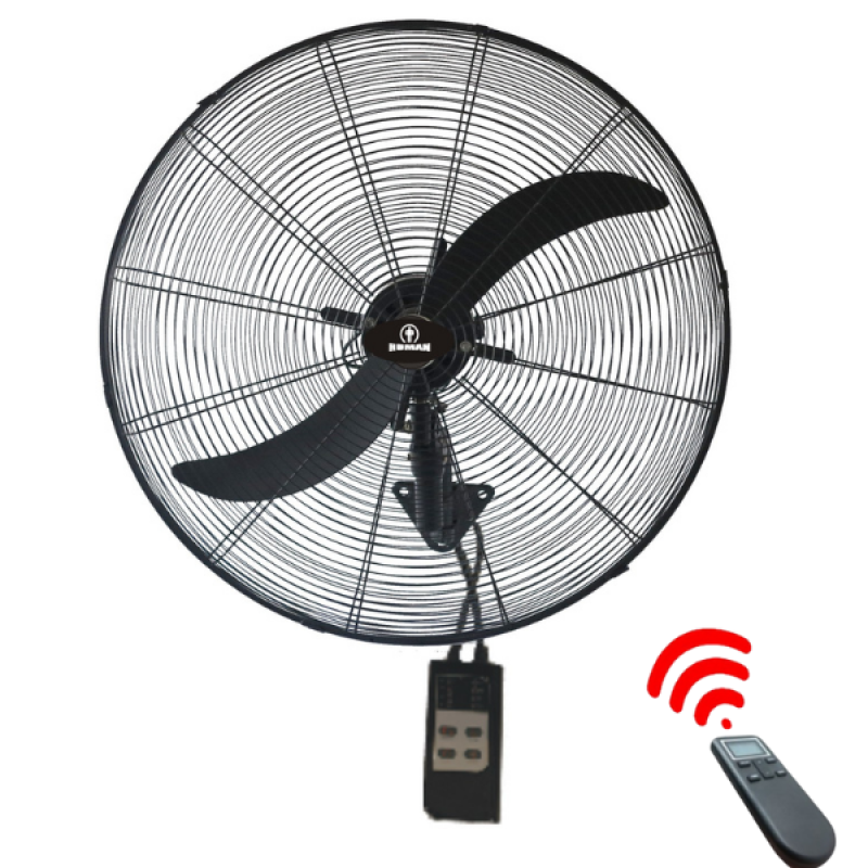 Ανεμιστήρας Πλήρως Τηλεχειριζόμενος Τοίχου 30   260W (FLW-750HR) 2ΦΤ.