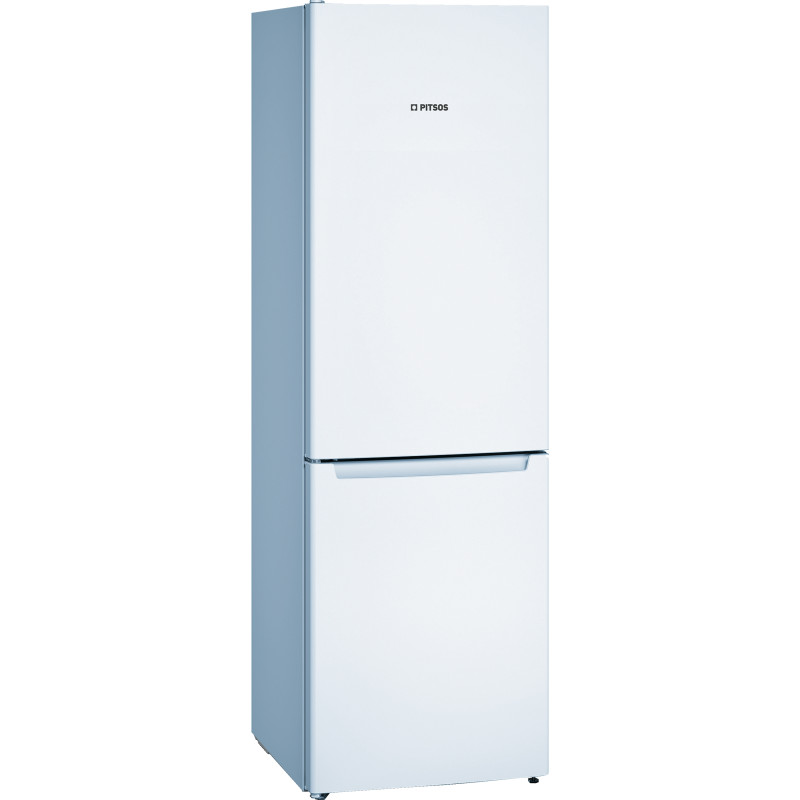 Pitsos, Ελεύθερος ψυγειοκαταψύκτης, 186 x 60 cm, Λευκό, PKNB36NWE0