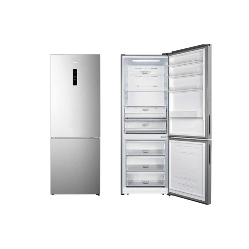 Gorenje NRK720EAXL4 Ψυγειοκαταψύκτης 495lt NoFrost Υ200xΠ70.4xΒ69.4εκ. Inox (031006201) με 4ετή εγγύηση 