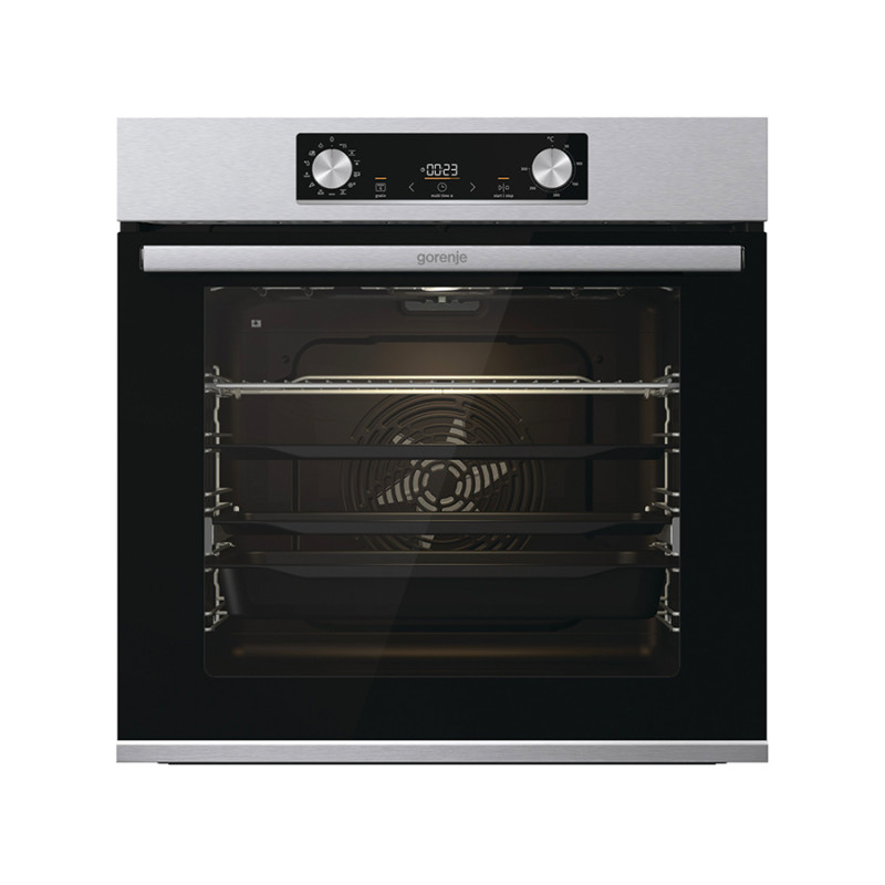 Gorenje  ΦΟΥΡΝΟΣ INOX PYRO - BPS6737E14X - 738005 με 4ετή εγγύηση 