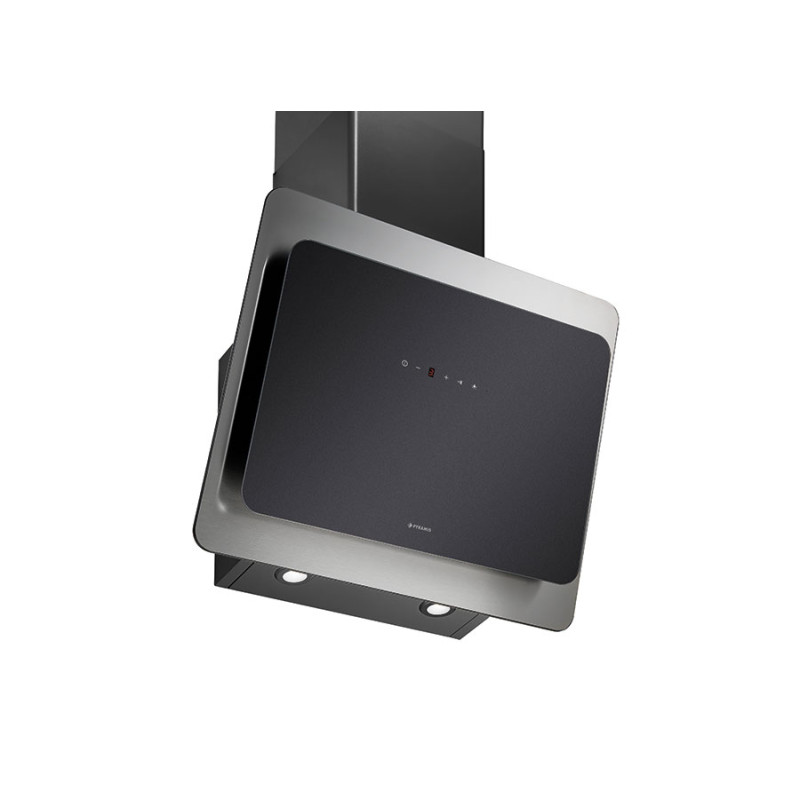 Pyramis Vetrio Απορροφητήρας Καμινάδα 60cm Inox-Black.