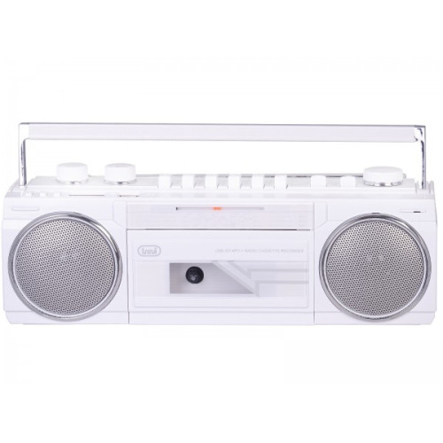 Ρετρό ραδιοκασετόφωνο USB/SD RR-501ΒT/WH Trevi