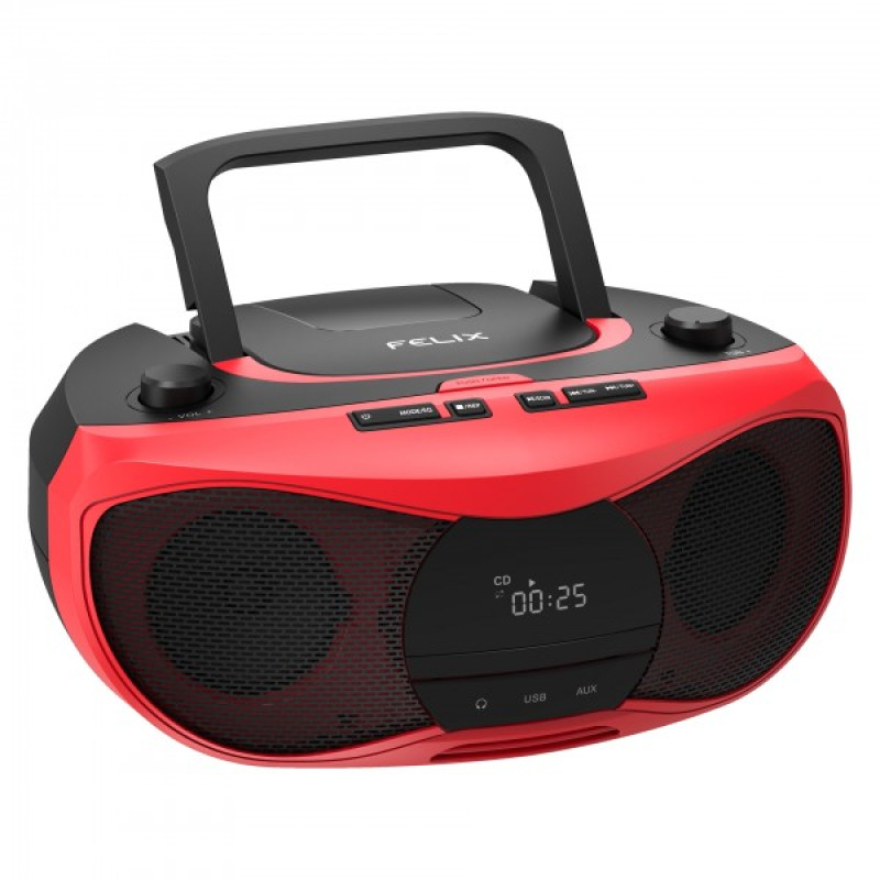 Φορητό Ράδιο/CD/MP3/USB Player Με Bluetooth FCD-3918/RED
